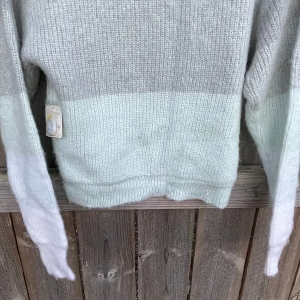 Free People Sweater Autumn Sky‎ Pullover Crew Neck Classic Casual Size XS NWT